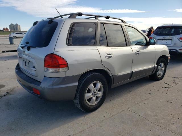 KM8SC73D86U108306 - 2006 HYUNDAI SANTA FE GLS SILVER photo 3