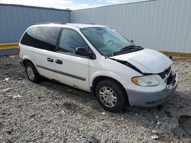 1D4GP25E87B264191 - 2007 DODGE CARAVAN SE WHITE photo 4