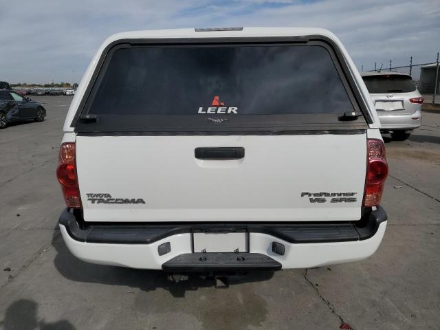 5TEJU62N87Z391235 - 2007 TOYOTA TACOMA DOUBLE CAB PRERUNNER WHITE photo 6