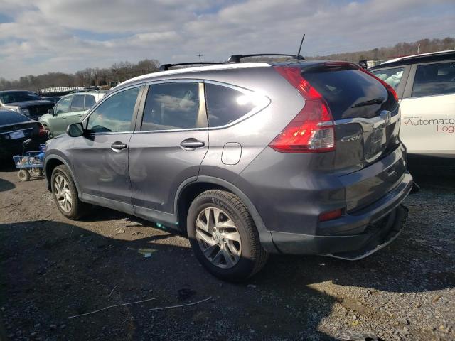 2HKRM4H7XGH715627 - 2016 HONDA CR-V EXL GRAY photo 2