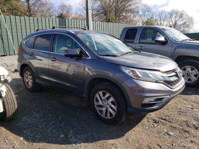 2HKRM4H7XGH715627 - 2016 HONDA CR-V EXL GRAY photo 4