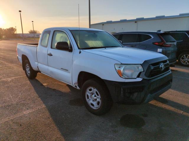 5TFTX4CN1FX057749 - 2015 TOYOTA TACOMA ACCESS CAB WHITE photo 4