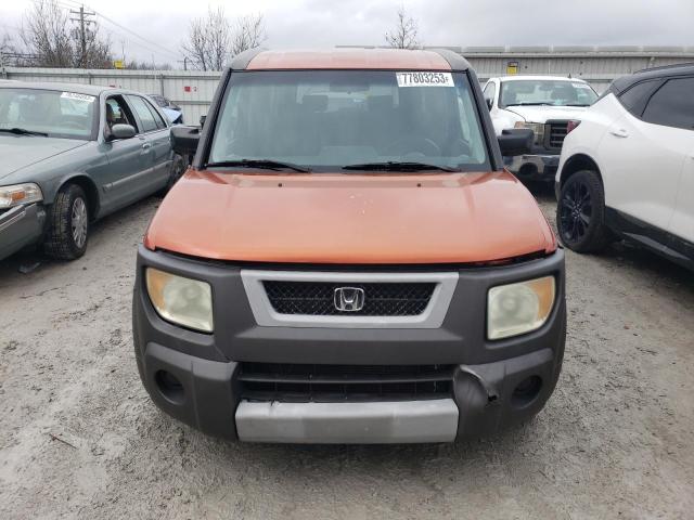 5J6YH28533L031229 - 2003 HONDA ELEMENT EX ORANGE photo 5