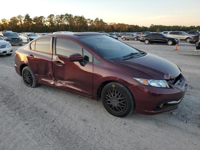 2HGFB2F59FH521985 - 2015 HONDA CIVIC LX BURGUNDY photo 4