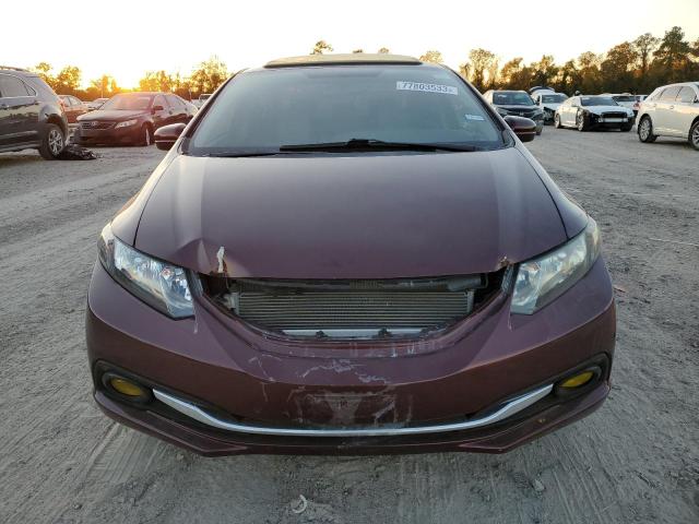 2HGFB2F59FH521985 - 2015 HONDA CIVIC LX BURGUNDY photo 5