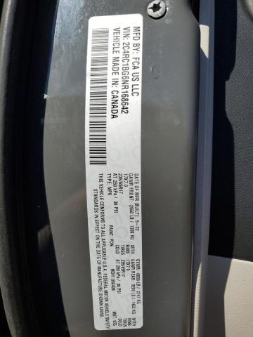 2C4RC1BG6NR168642 - 2022 CHRYSLER PACIFICA TOURING L Boz foto 14