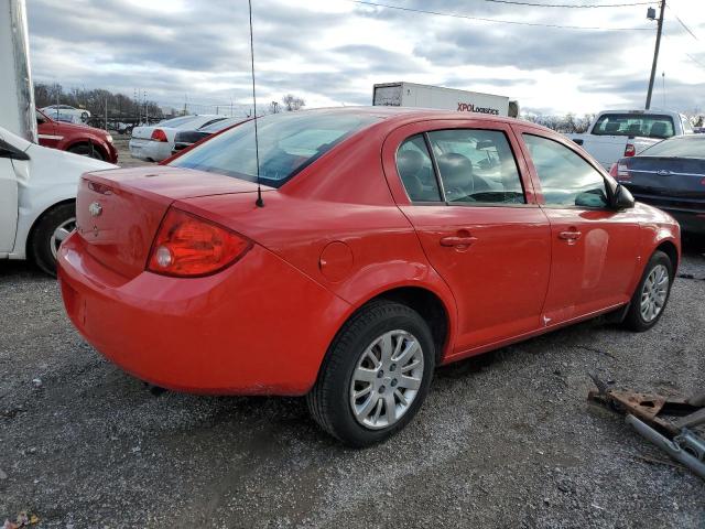 1G1AS58H797269521 - 2009 CHEVROLET COBALT LS RED photo 3