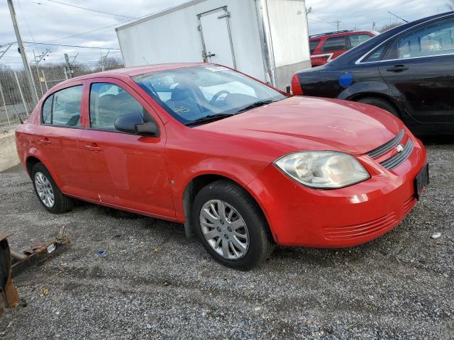 1G1AS58H797269521 - 2009 CHEVROLET COBALT LS RED photo 4