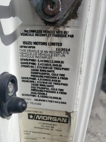 JALB4W175E7401066 - 2014 ISUZU NPR 白色 照片 13