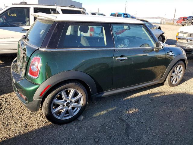 WMWSV3C56BTY16017 - 2011 MINI COOPER S GREEN photo 3