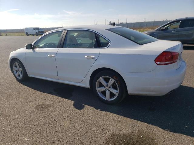 1VWBP7A38CC080041 - 2012 VOLKSWAGEN PASSAT SE WHITE photo 2