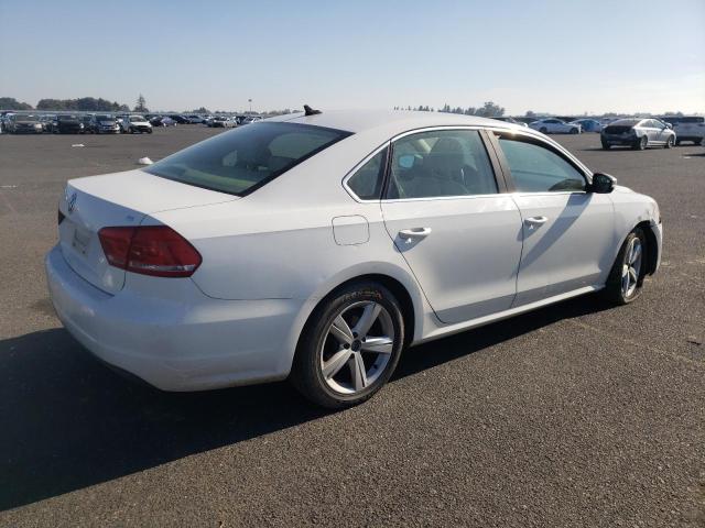 1VWBP7A38CC080041 - 2012 VOLKSWAGEN PASSAT SE WHITE photo 3