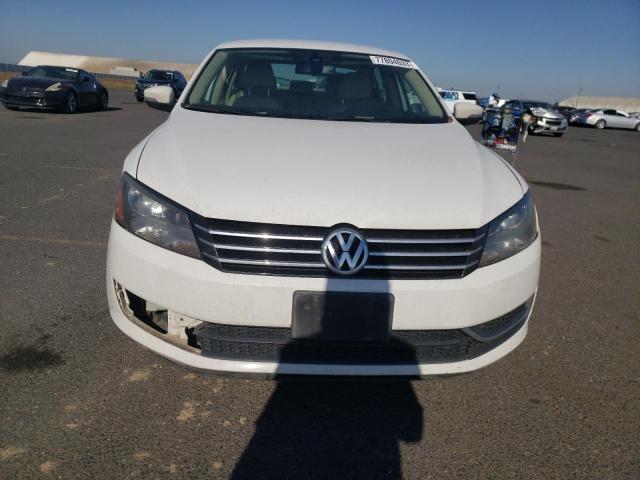 1VWBP7A38CC080041 - 2012 VOLKSWAGEN PASSAT SE WHITE photo 5