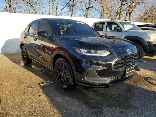 3CZRZ2H5XRM704056 - 2024 HONDA HR-V SPORT BLACK photo 4