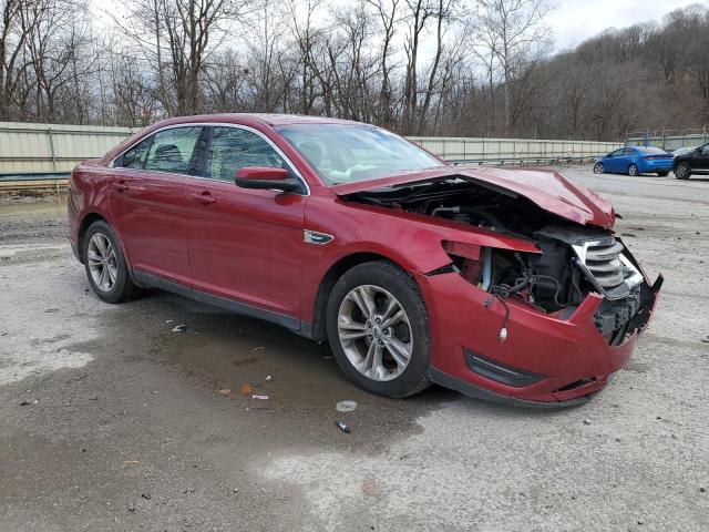 1FAHP2E86DG180287 - 2013 FORD TAURUS SEL RED photo 4