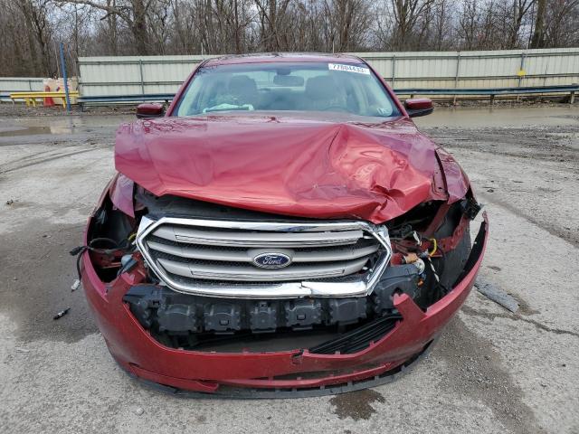 1FAHP2E86DG180287 - 2013 FORD TAURUS SEL RED photo 5