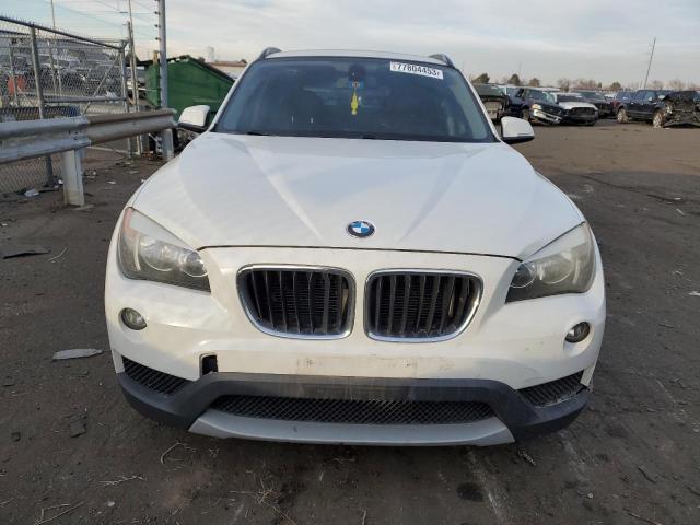 WBAVM1C57EVW49521 - 2014 BMW X1 SDRIVE28I WHITE photo 5