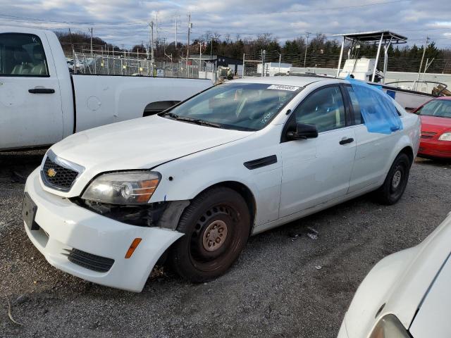 6G1MK5R38CL666351 - 2012 CHEVROLET CAPRICE POLICE WHITE photo 1