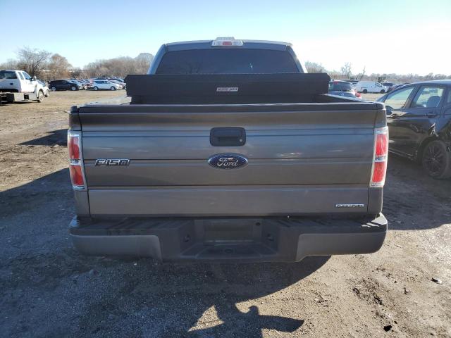 1FTFW1EF5DKF54964 - 2013 FORD F150 SUPERCREW GRAY photo 6