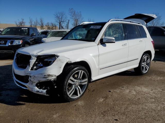 WDCGG8JB9DG046068 - 2013 MERCEDES-BENZ GLK 350 4MATIC WHITE photo 1