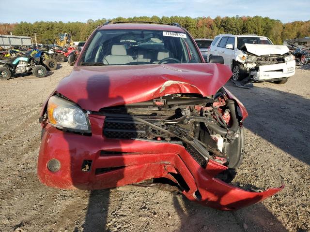 JTMZD33V686074603 - 2008 TOYOTA RAV4 RED photo 5