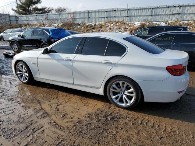 WBA5B3C59ED533258 - 2014 BMW 535 XI WHITE photo 2