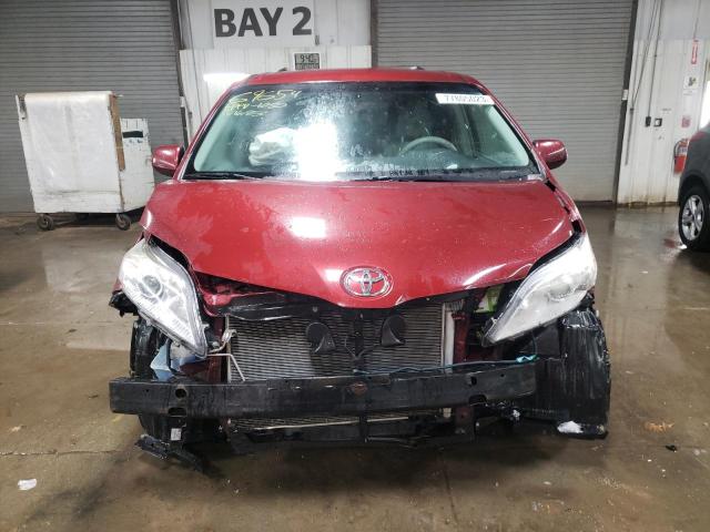 5TDKK3DC6BS027860 - 2011 TOYOTA SIENNA LE BURGUNDY photo 5