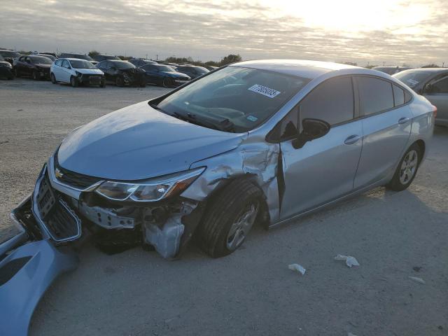 1G1BC5SM1J7120064 - 2018 CHEVROLET CRUZE LS SILVER photo 1