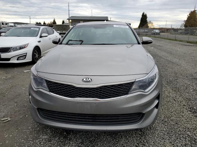 5XXGT4L35HG141188 - 2017 KIA OPTIMA LX GRAY photo 5