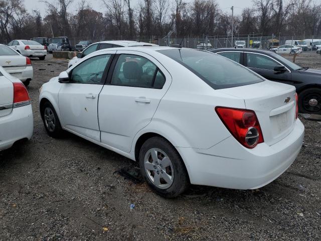 1G1JA5SG0F4118441 - 2015 CHEVROLET SONIC LS WHITE photo 2