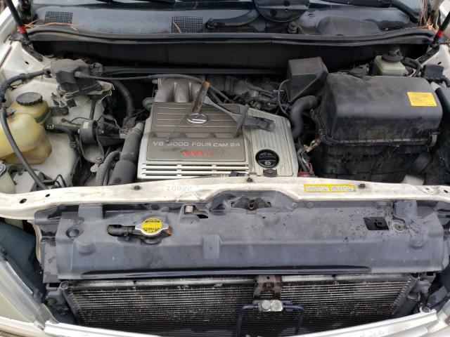 JT6HF10U8Y0145977 - 2000 LEXUS RX 300 WHITE photo 12