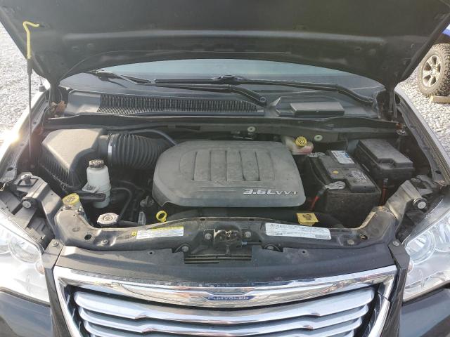 2C4RC1CG3CR119037 - 2012 CHRYSLER TOWN & COU TOURING L GRAY photo 12