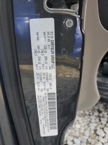 2C4RC1CG3CR119037 - 2012 CHRYSLER TOWN & COU TOURING L GRAY photo 13