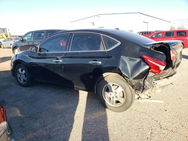 3N1AB7AP1HL658821 - 2017 NISSAN SENTRA S BLACK photo 2