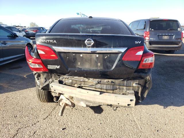 3N1AB7AP1HL658821 - 2017 NISSAN SENTRA S BLACK photo 6