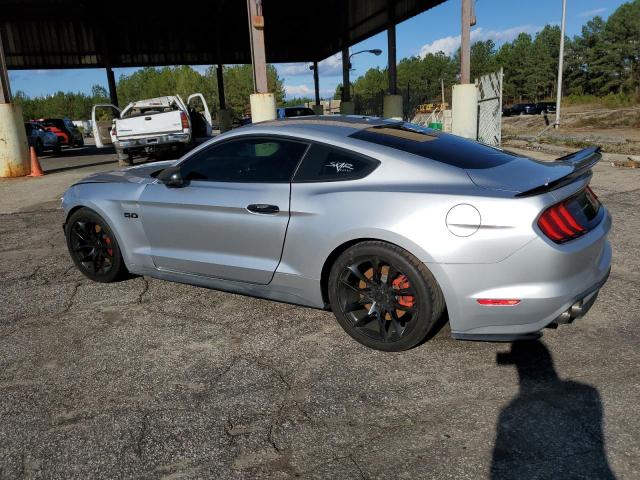 1FA6P8CF9K5151208 - 2019 FORD MUSTANG GT SILVER photo 2