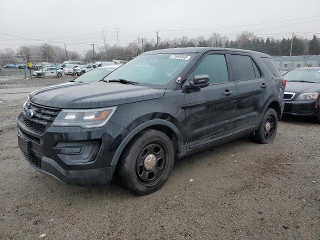 1FM5K8AT7GGA37227 - 2016 FORD EXPLORER POLICE INTERCEPTOR BLACK photo 1