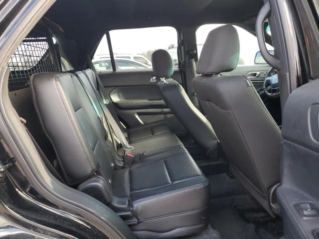 1FM5K8AT7GGA37227 - 2016 FORD EXPLORER POLICE INTERCEPTOR أسود صورة 10
