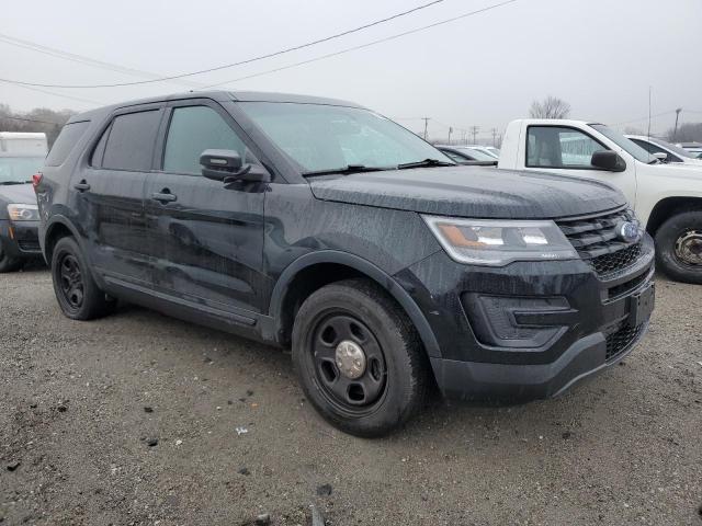 1FM5K8AT7GGA37227 - 2016 FORD EXPLORER POLICE INTERCEPTOR أسود صورة 4