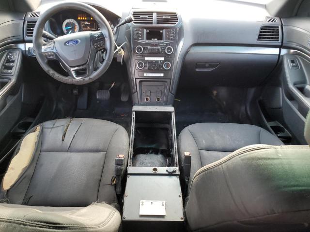 1FM5K8AT7GGA37227 - 2016 FORD EXPLORER POLICE INTERCEPTOR أسود صورة 8