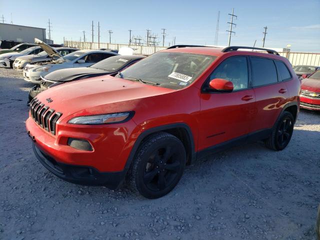 1C4PJLDB4JD618330 - 2018 JEEP CHEROKEE LIMITED RED photo 1