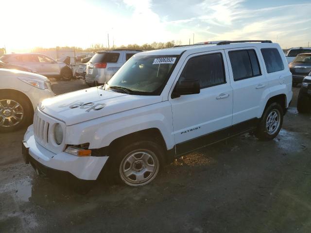 1C4NJPBB6CD661555 - 2012 JEEP PATRIOT SPORT TWO TONE photo 1