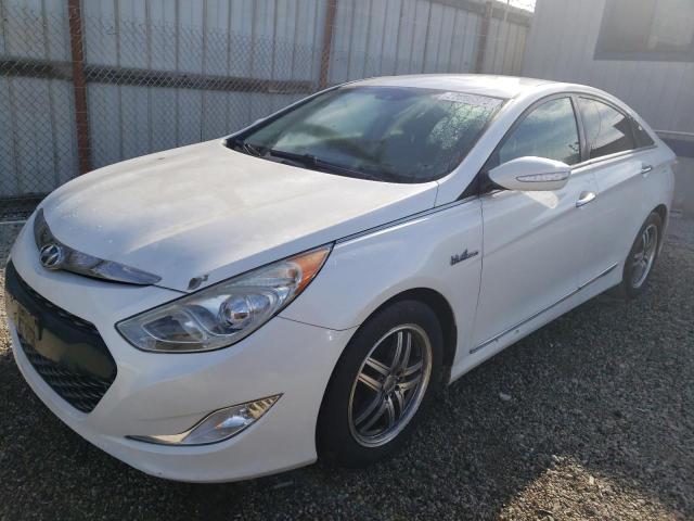 KMHEC4A45CA045810 - 2012 HYUNDAI SONATA HYBRID WHITE photo 1