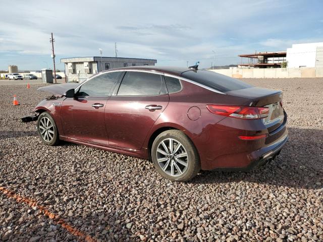 5XXGU4L15KG339319 - 2019 KIA OPTIMA EX BURGUNDY photo 2