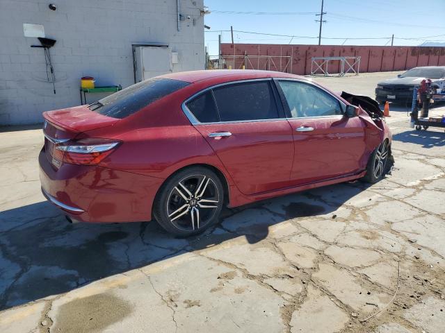 1HGCR2F14HA158511 - 2017 HONDA ACCORD SPORT SPECIAL EDITION RED photo 3