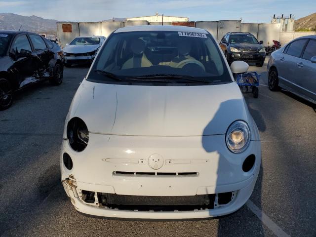 3C3CFFKR3HT699685 - 2017 FIAT 500 POP WHITE photo 5