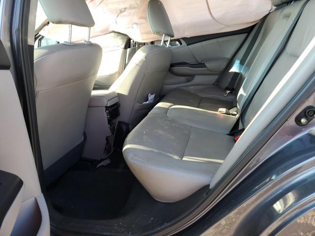 19XFB2F9XEE206673 - 2014 HONDA CIVIC EXL ნაცრისფერი ფოტო 10