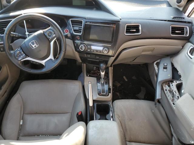 19XFB2F9XEE206673 - 2014 HONDA CIVIC EXL ნაცრისფერი ფოტო 8