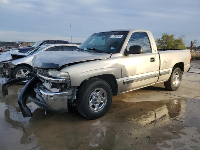 1GCEC14W92Z151399 - 2002 CHEVROLET SILVERADO C1500 TAN photo 1