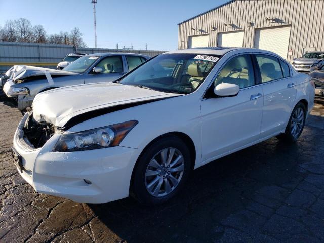 1HGCP3F80BA026359 - 2011 HONDA ACCORD EXL WHITE photo 1